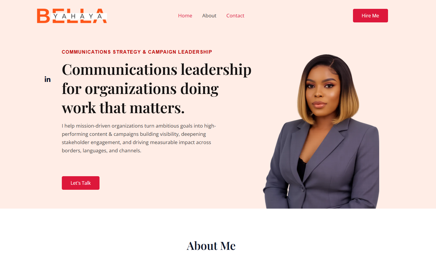Social impact websites — Graphics