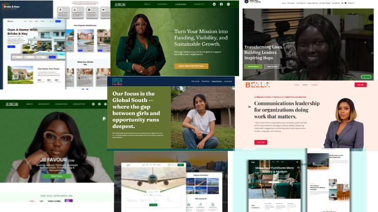 Social impact websites — Social Impact Design